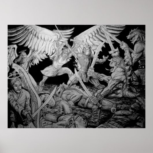 Poster Comme c'est au Ciel (Devant)