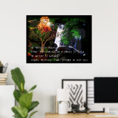 Poster Comme Ci-Dessus (Bureau à domicile)