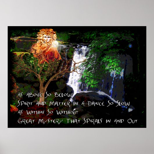 Poster Comme Ci-Dessus (Devant)