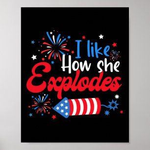 Poster Comme comment elle explose Fireworks Funny Couple