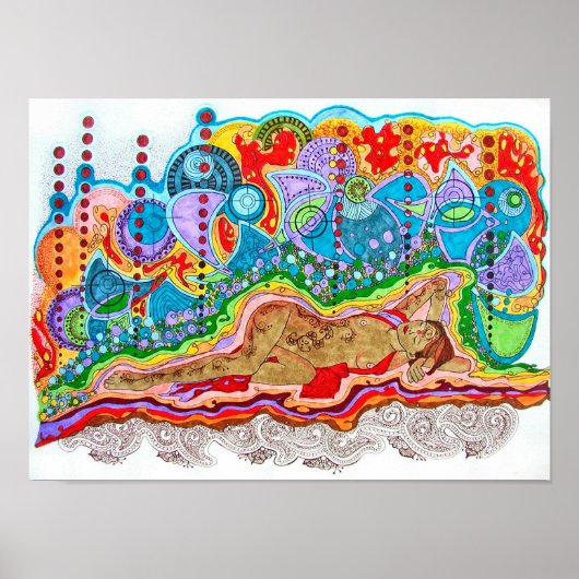 Poster Comme elle rêve (Devant)
