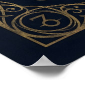 Poster Comme en haut, ainsi en bas, Alchimie Hermétique C (Coin)