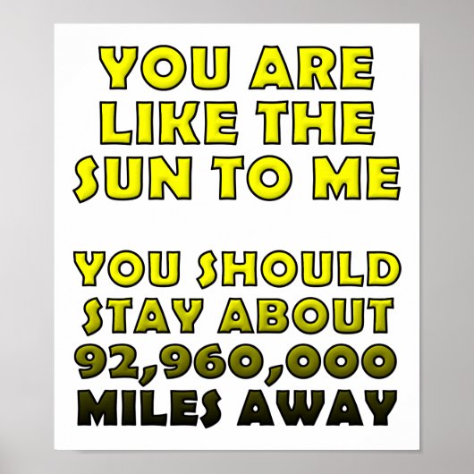 Poster Comme l'affiche Sun Funny (Devant)