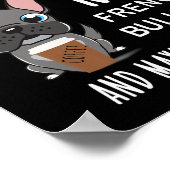 Poster Comme le café avec mon ami bouledogues (Coin)