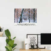 Poster Comme le cerf pantalon pour l'eau... (Bureau à domicile)