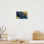 Poster Comme les Feuilles sont beaux, impression, 17"x12" (Cuisine)