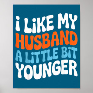 Poster Comme mari fiançailles fiancé couple mari femme