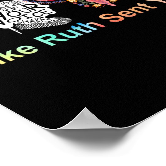 Poster Comme Ruth Vous A Envoyé Feminist Lgbt (Coin)