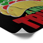 Poster Comme Tacos Et Trump - Hilarié Conservateur (Coin)