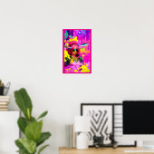 Poster Comme un baiser dans l'abîme sombre (Bureau à domicile)