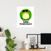 Poster Comme Un Jeu De Toad Drôle (Bureau à domicile)