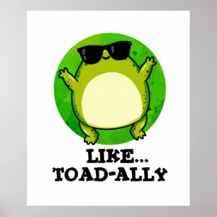 Poster Comme Un Jeu De Toad Drôle