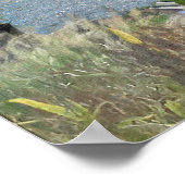 Poster COMME UN SEURAT PEINTURE Riverside Park NYC (Coin)