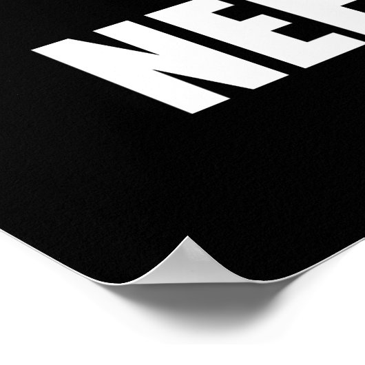 Poster Comme Une Fille Softball (Coin)