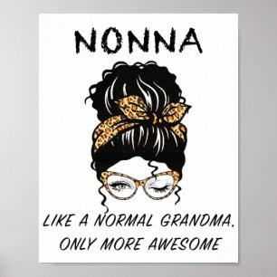 Poster Comme Une Grand-Mère Normale Seulement Des Mères P