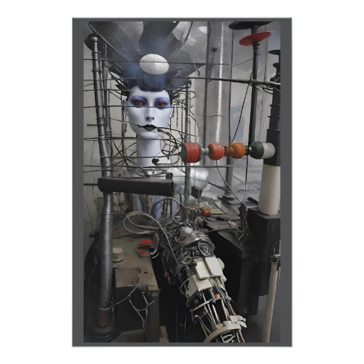 Poster Comme une housse d'aluminium pour une de ces bande (Devant)