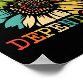 Poster Comme Vos Petites-Filles Les Droits Dépendent De Ç (Coin)