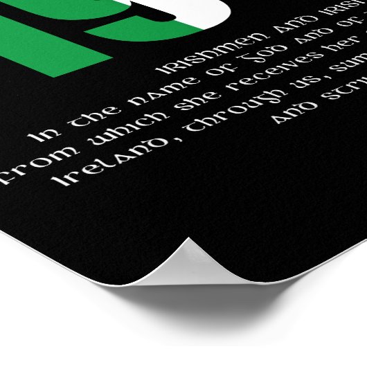 Poster commémoratif de Pâques 1916 (Coin)