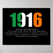Poster commémoratif de Pâques 1916 (Devant)