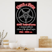 Poster Commemoratif du 60e anniversaire de CoS (Cuisine)