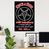 Poster Commemoratif du 60e anniversaire de CoS (Bureau à domicile)