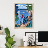 Poster commémoratif du 75e anniversaire (Bureau à domicile)