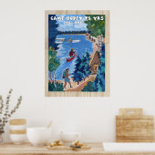 Poster commémoratif du 75e anniversaire (Cuisine)