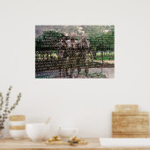 Poster commémoratif du mur du Vietnam (Cuisine)