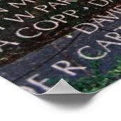 Poster commémoratif du mur du Vietnam (Coin)