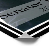 Poster commémoratif Edward Kennedy (Coin)