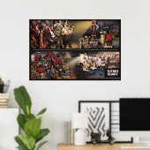 Poster commémoratif Future Quake (Bureau à domicile)