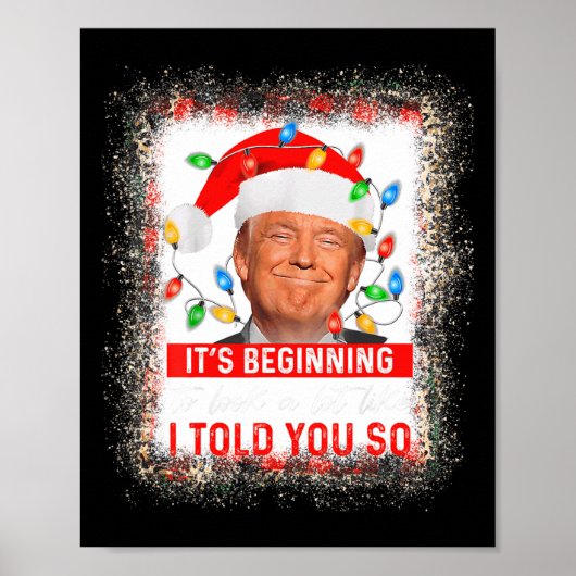 Poster Commence à ressembler beaucoup à ce que je vous ai (Devant)