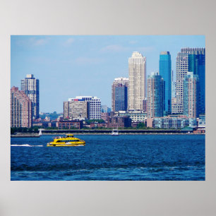 Poster COMMENCER AU-DESSOUS DE $20 - taxi de l'eau de New