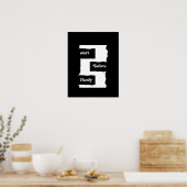 Poster Commencer Avant d'Être Prêt (Cuisine)
