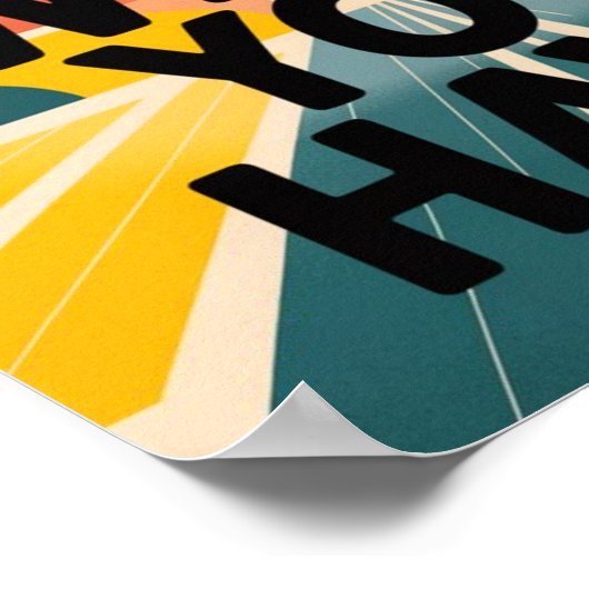 Poster Commencer Où Vous Êtes, Utiliser Ce Que Vous Avez" (Coin)