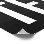 Poster Commencer Penser En Deux Langues Au Même Temps (Coin)