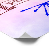 Poster Commencez chaque jour avec Optimisme Inspiration S (Coin)