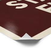 Poster Commencez maintenant. Corrigez plus tard (Coin)