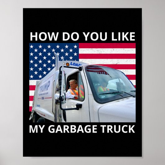 Poster Comment aimez-vous mon trajet en camion de garage (Devant)