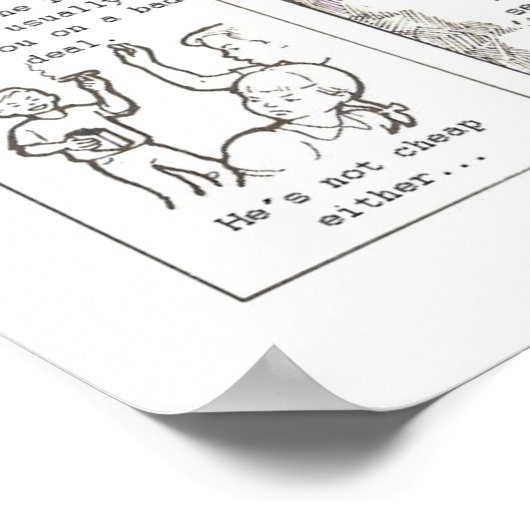 POSTER COMMENT ALLER AU CIEL (Coin)