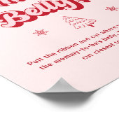 Poster Comment Big Maman's Belly jeu de Baby shower de No (Coin)