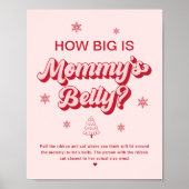 Poster Comment Big Maman's Belly jeu de Baby shower de No (Devant)