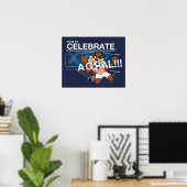 Poster Comment célébrer un but avec TAZ™ (Bureau à domicile)