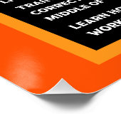 Poster Comment Comprendre Les Blondes (Coin)