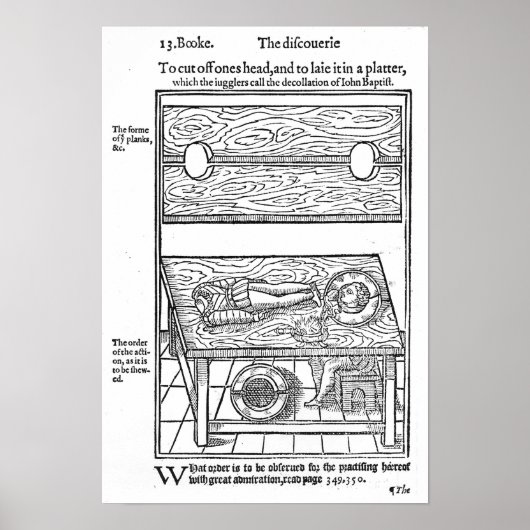 Poster Comment couper la tête (Devant)