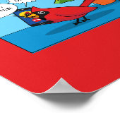 Poster Comment décorer une bande dessinée d'arbre de Noël (Coin)