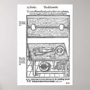 Poster Comment découper sa tête