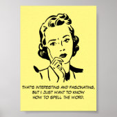 Poster Comment épeler la citation de procès-verbal (Devant)