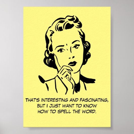 Poster Comment épeler la citation de procès-verbal (Devant)