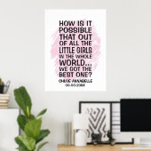 Poster Comment est-il possible que parmi toutes les petit (Bureau à domicile)